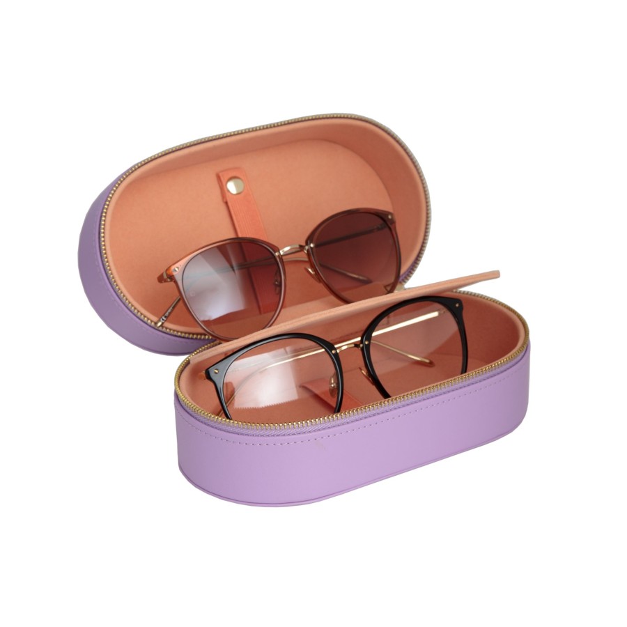 Accessories Linda Farrow | Linda Farrow Oval Travel Case In Purple