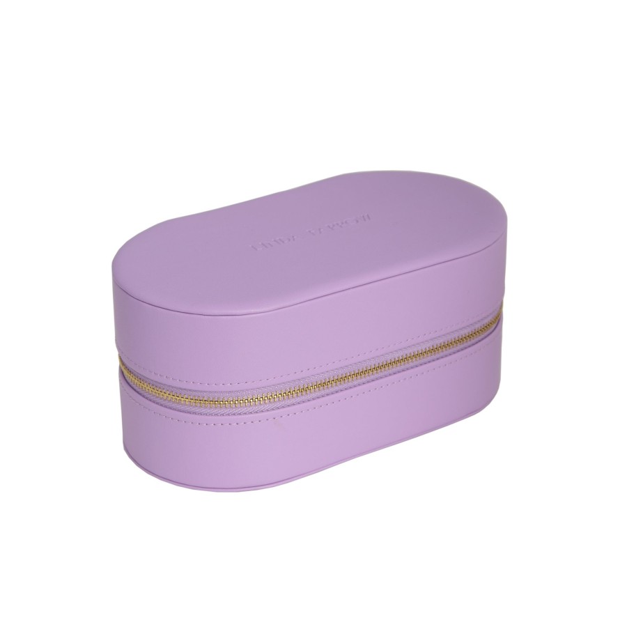 Accessories Linda Farrow | Linda Farrow Oval Travel Case In Purple