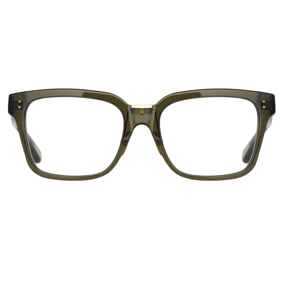 Opticals Linda Farrow | Desiree Optical D-Frame In Green