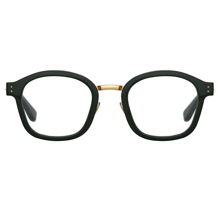 Opticals Linda Farrow | Hunter Optical D-Frame In Green