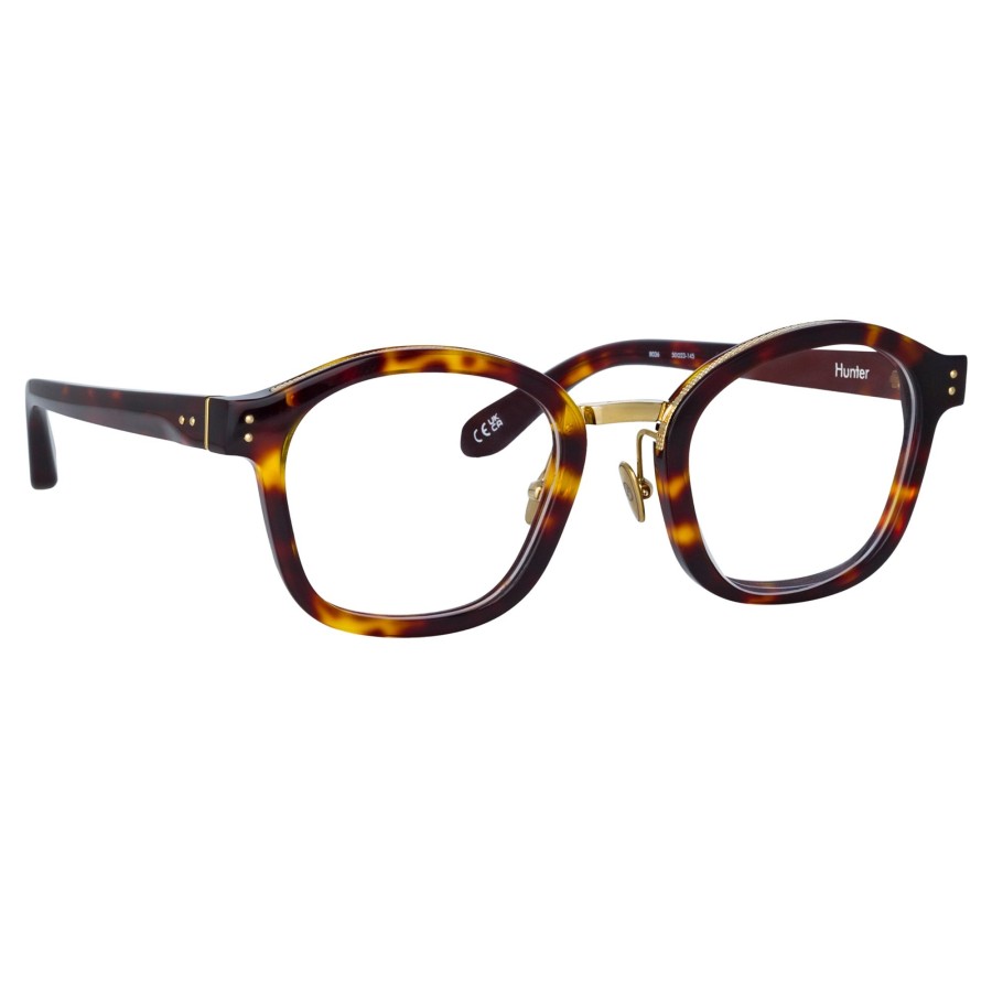 Opticals Linda Farrow | Hunter Optical D-Frame In Tortoiseshell