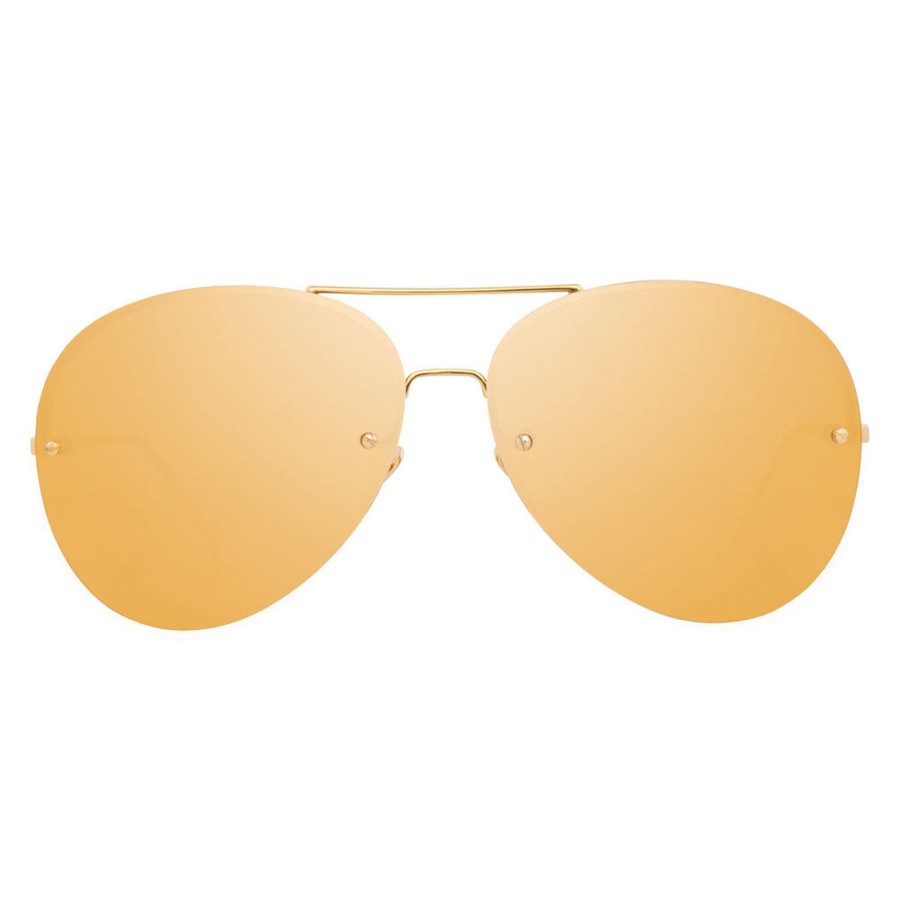 Sunglasses Linda Farrow | Linda Farrow 574 C1 Aviator Sunglasses