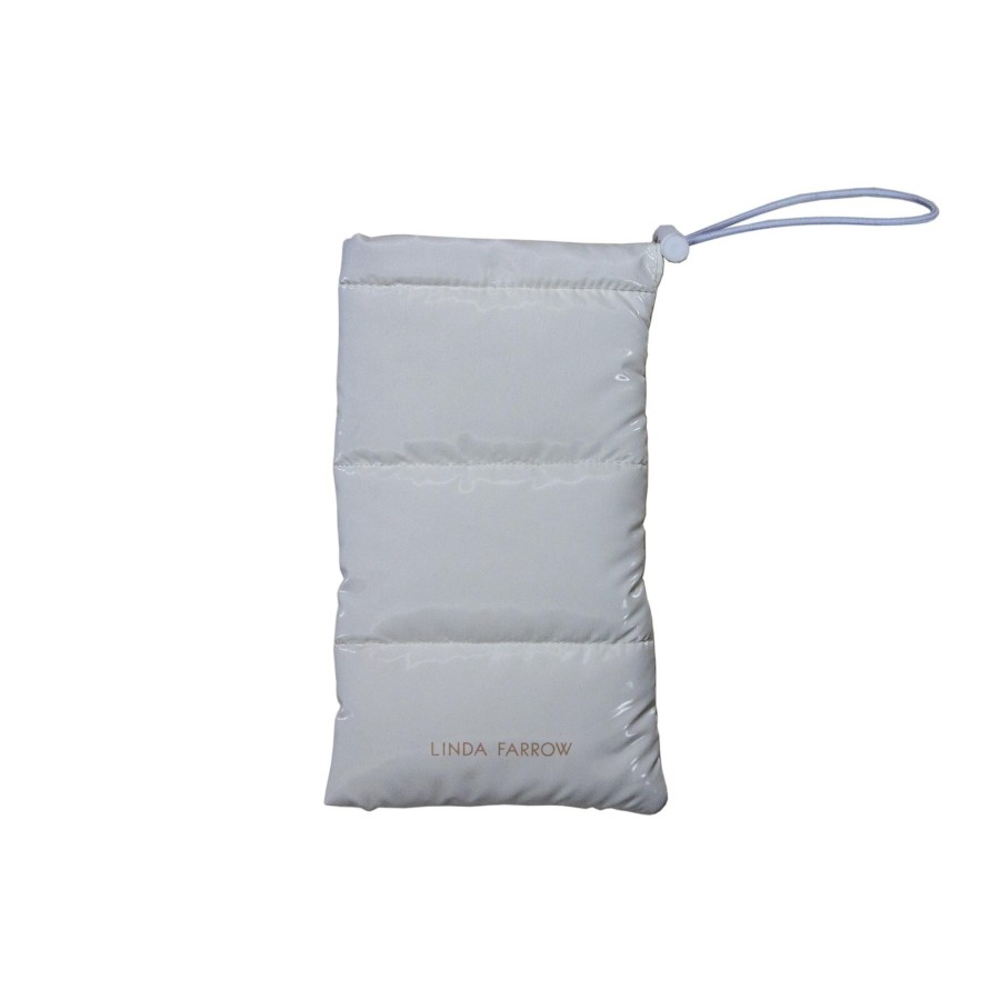 Accessories Linda Farrow | Linda Farrow White Padded Pouch