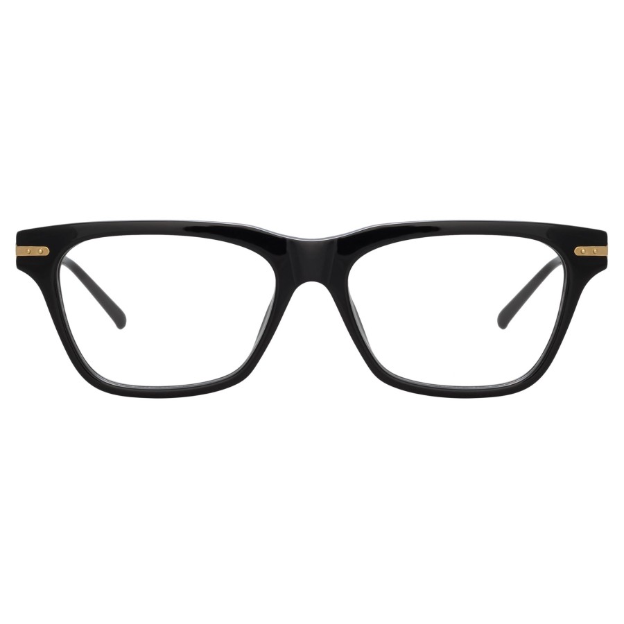 Opticals Linda Farrow | Mae Cat Eye Optical Frame In Black