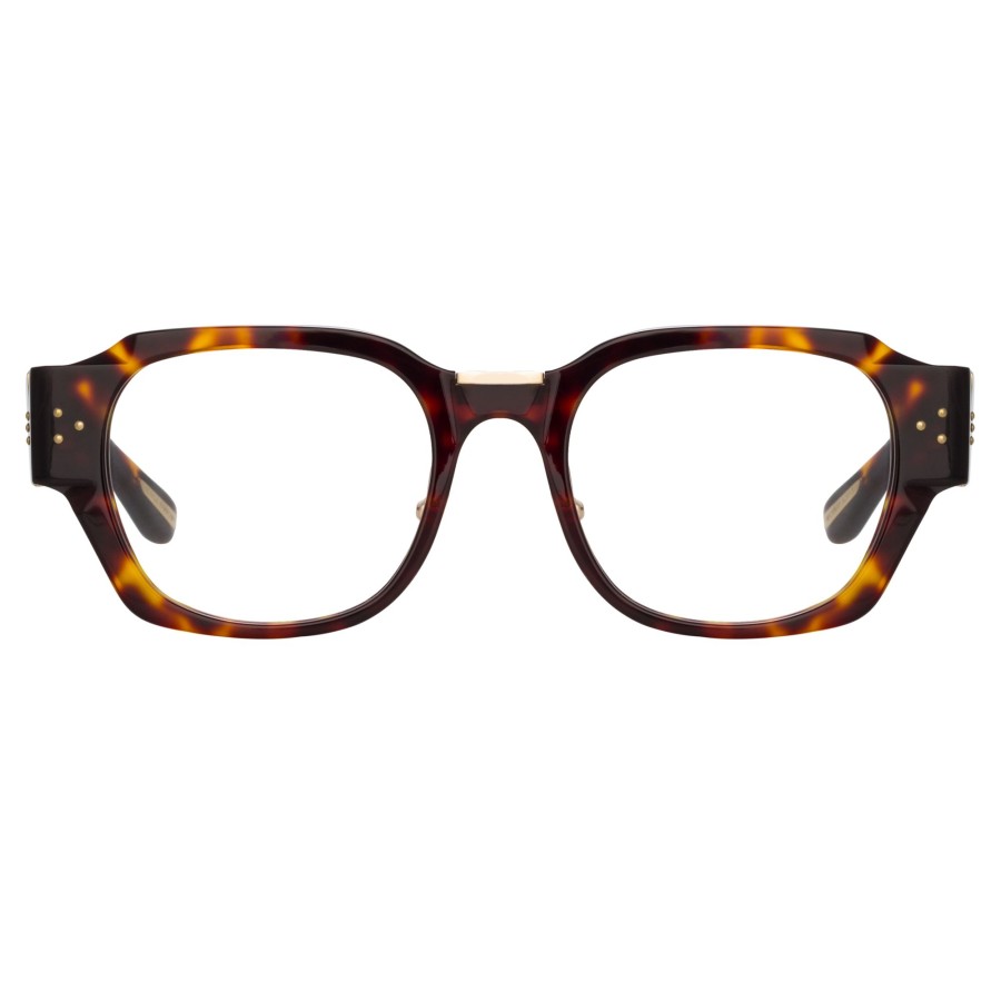 Opticals Linda Farrow | Ramon Rectangular Optical Frame In Tortoiseshell