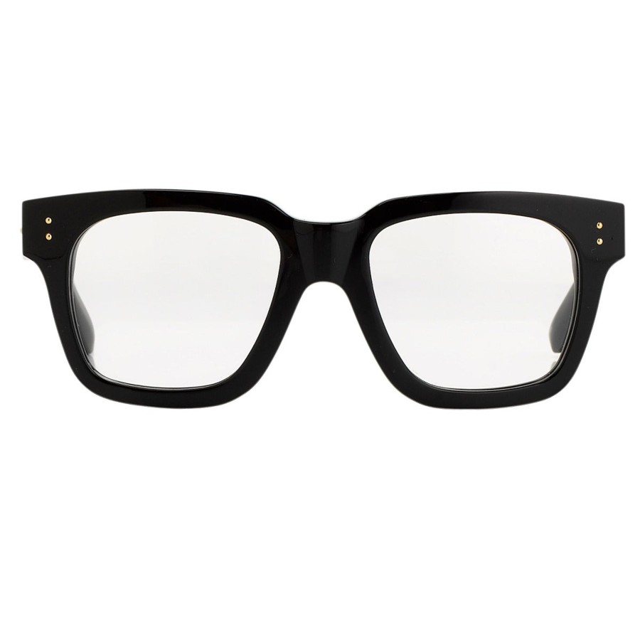 Opticals Linda Farrow | The Max | Optical D-Frame In Black (C1)