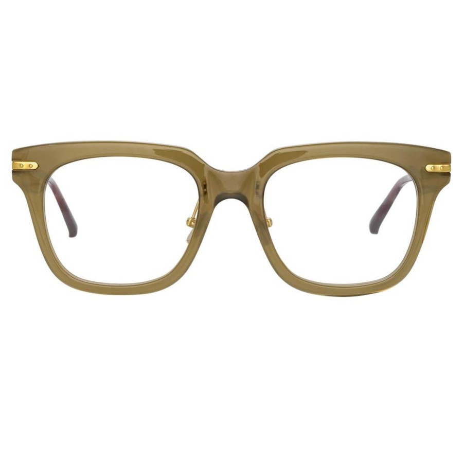 Opticals Linda Farrow | Empire Optical D-Frame In Green