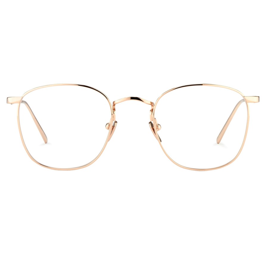 Opticals Linda Farrow | The Simon | Square Optical Frame In Rose Gold (C8)