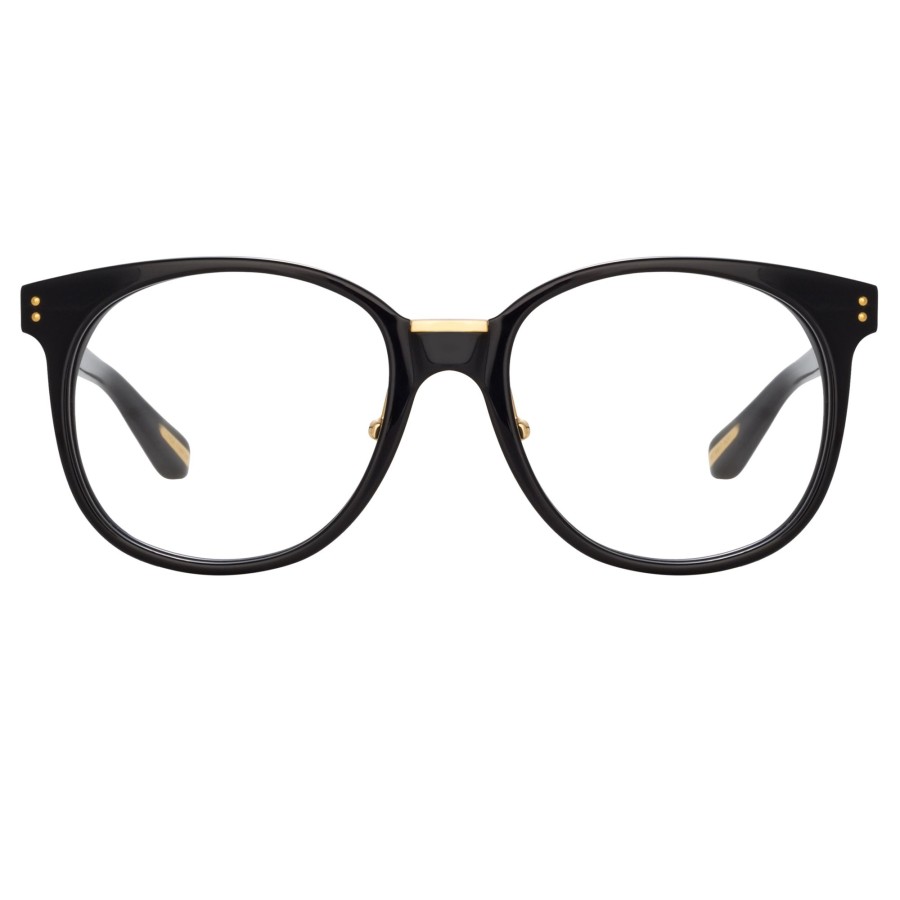 Opticals Linda Farrow | Palla Optical D-Frame Frame In Black (Men'S)