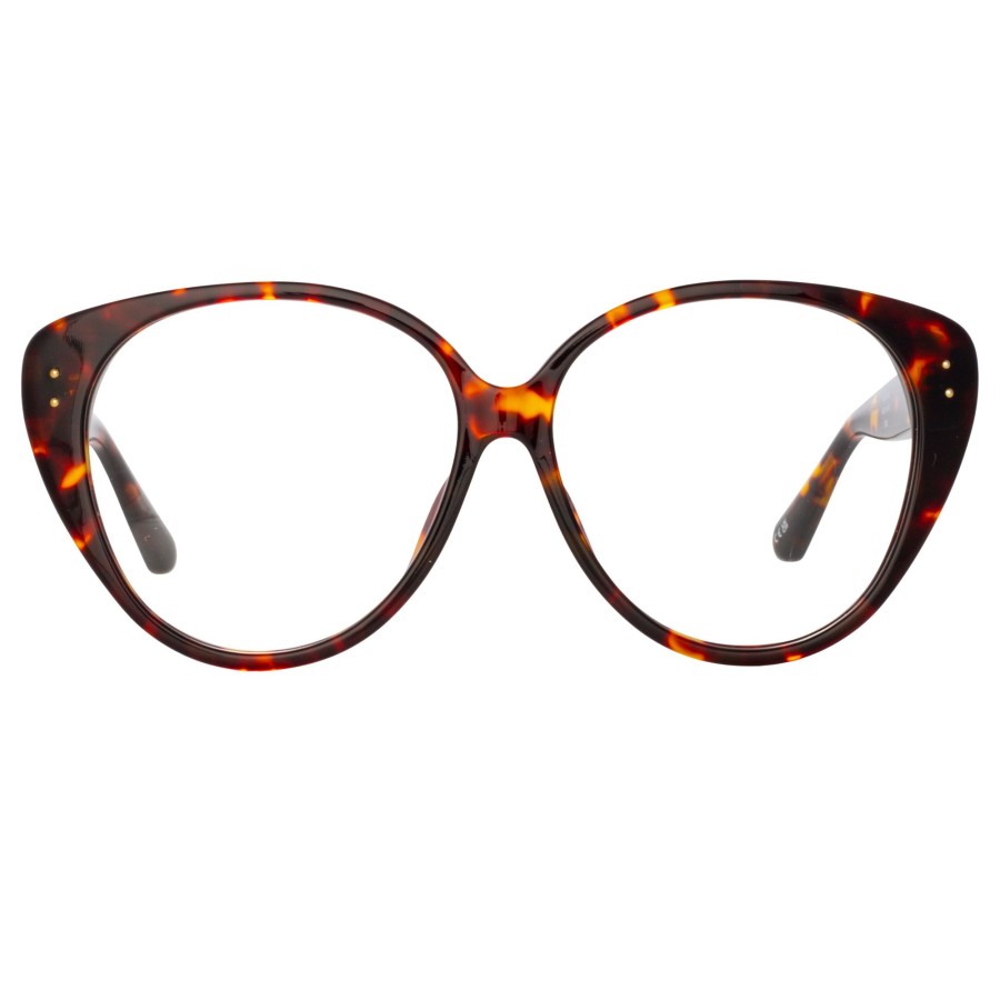 Opticals Linda Farrow | Katia Cat Eye Optical Frame In Tortoiseshell