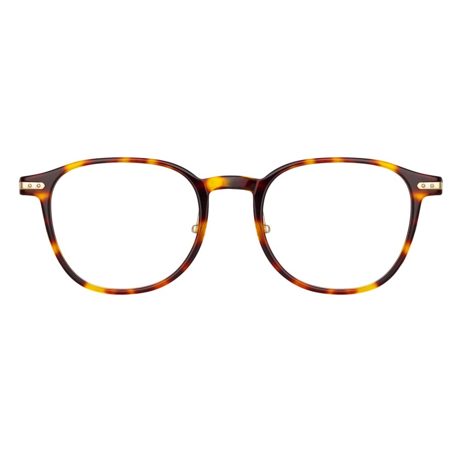 Opticals Linda Farrow | Arnold A Angular Optical Frame In Tortoiseshell