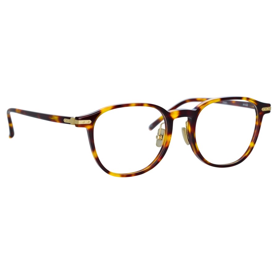 Opticals Linda Farrow | Arnold A Angular Optical Frame In Tortoiseshell