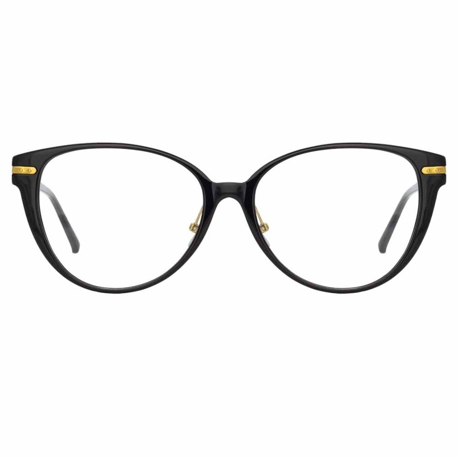 Opticals Linda Farrow | Linda Farrow Linear Arch A C1 Cat Eye Optical Frame