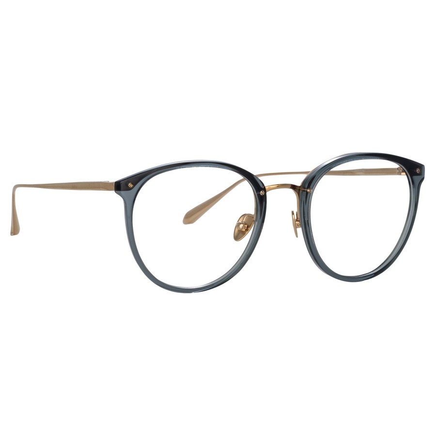 Opticals Linda Farrow | Calthorpe Oval Optical Frame In Navy