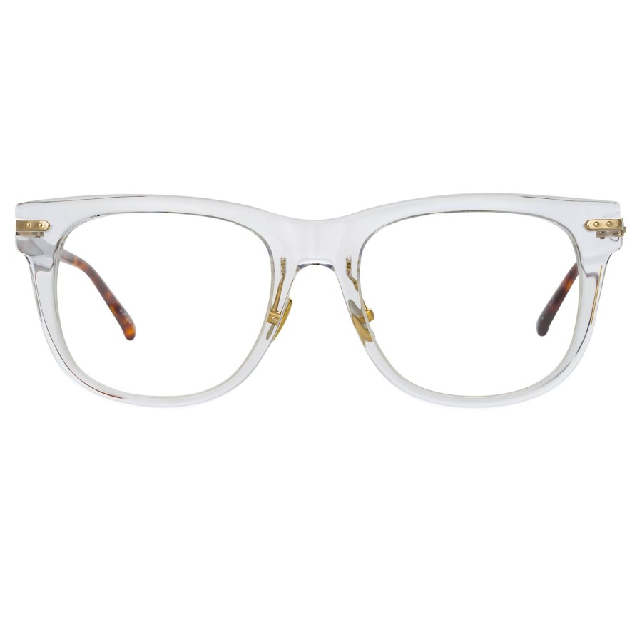 Opticals Linda Farrow | Chrysler Optical D-Frame In Clear (Men'S)