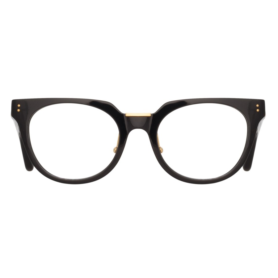 Opticals Linda Farrow | Delphine Cat Eye Optical Frame In Black