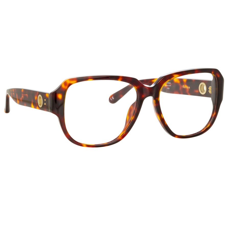 Opticals Linda Farrow | Renee Oversized Optical Frame In Tortoiseshell