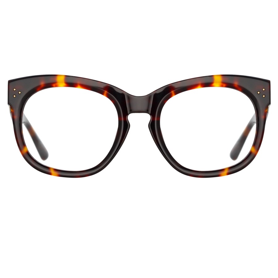 Opticals Linda Farrow | Jenson D-Frame Optical Frame In Tortoiseshell