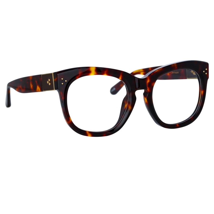 Opticals Linda Farrow | Jenson D-Frame Optical Frame In Tortoiseshell