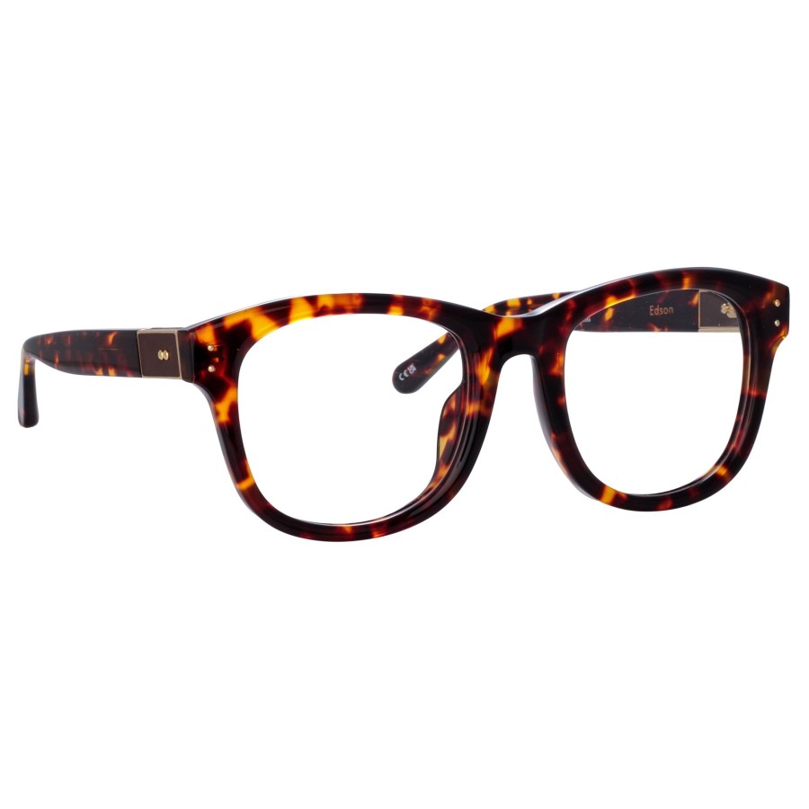 Opticals Linda Farrow | Edson Optical D-Frame In Tortoiseshell