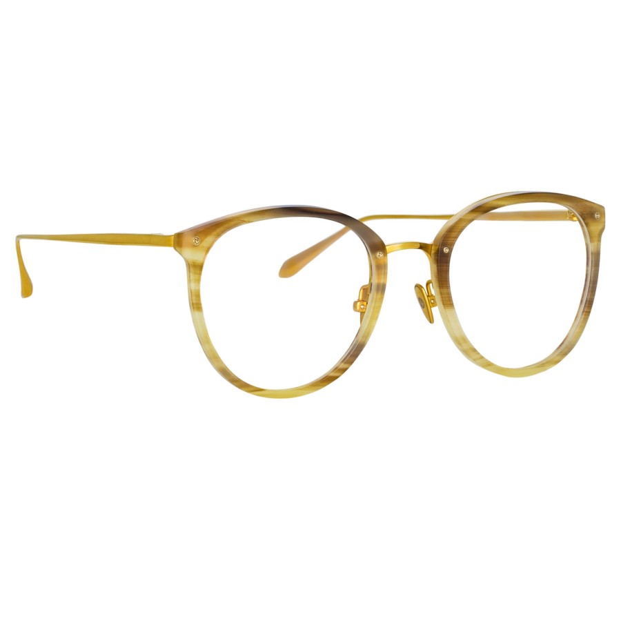 Opticals Linda Farrow | Calthorpe Oval Optical Frame In Horn