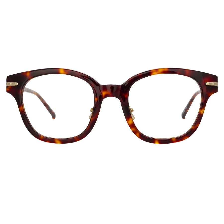 Opticals Linda Farrow | Atkins Optical D-Frame In Tortoiseshell (Men'S)