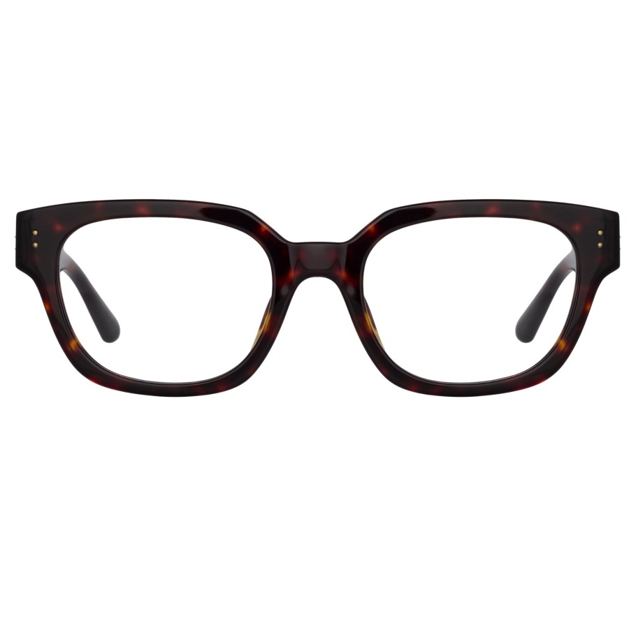 Opticals Linda Farrow | Deni Optical D-Frame In Tortoiseshell