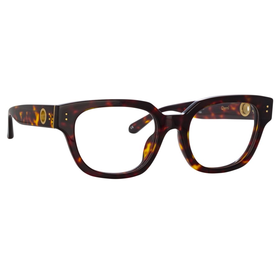 Opticals Linda Farrow | Deni Optical D-Frame In Tortoiseshell