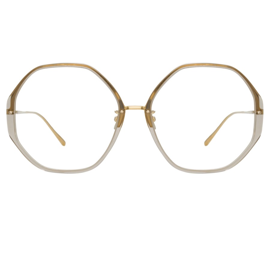 Opticals Linda Farrow | Alona Oversized Optical Frame In Truffle