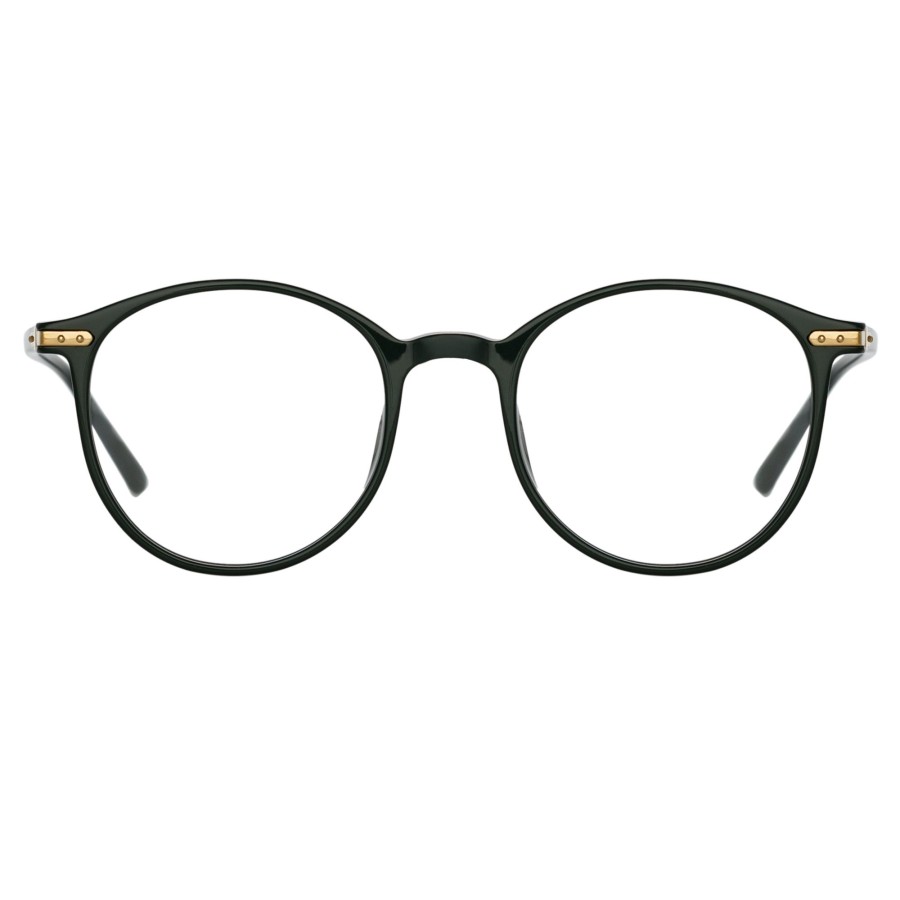 Opticals Linda Farrow | Forster Oval Optical Frame In Green