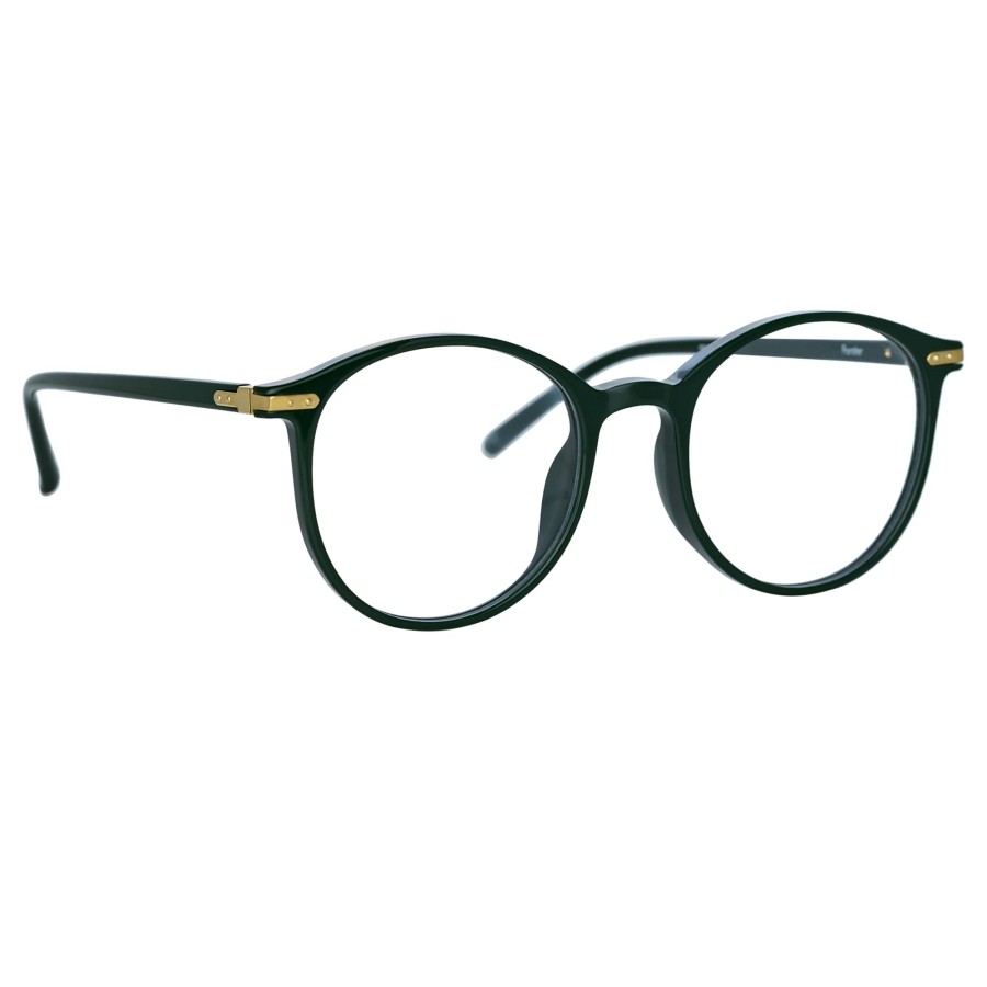 Opticals Linda Farrow | Forster Oval Optical Frame In Green