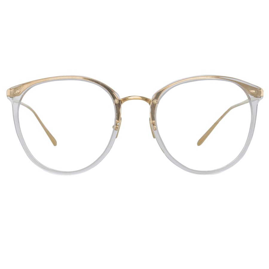 Opticals Linda Farrow | Calthorpe Oval Optical Frame In Clear