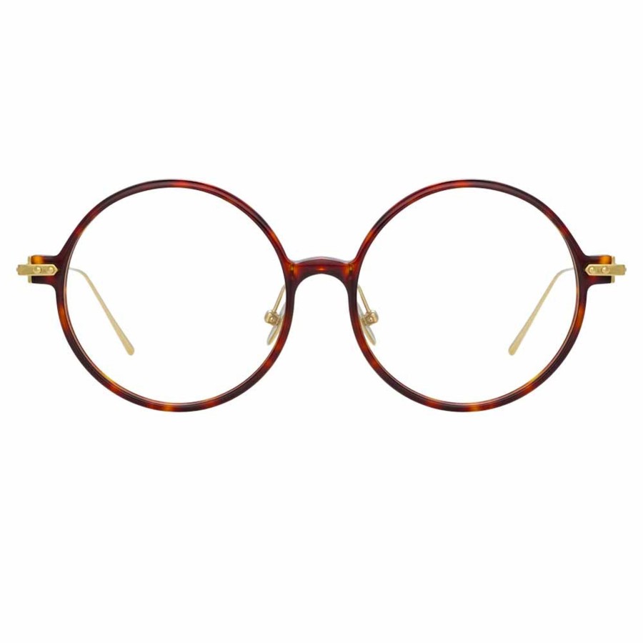 Opticals Linda Farrow | Linda Farrow Linear Savoye A C3 Round Optical Frame