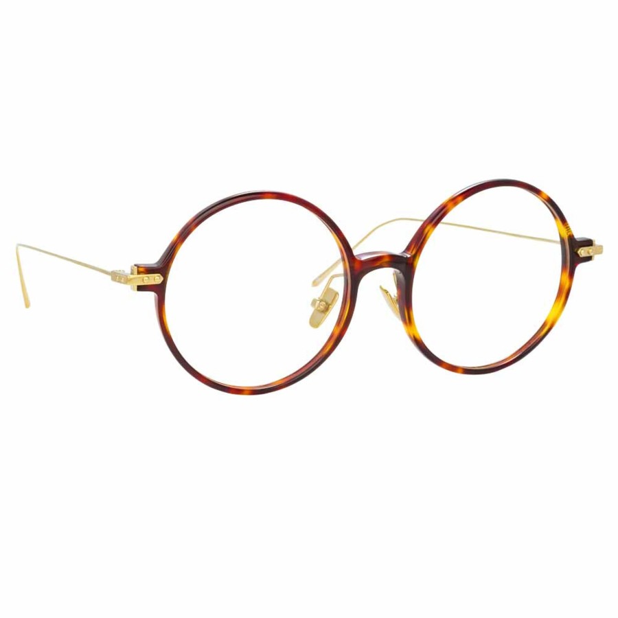 Opticals Linda Farrow | Linda Farrow Linear Savoye A C3 Round Optical Frame