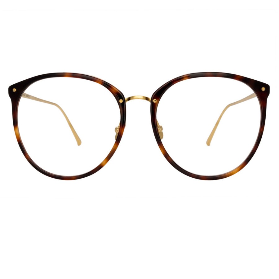 Opticals Linda Farrow | The Kings | Oversized Optical Frame In Tortoiseshell (C9)