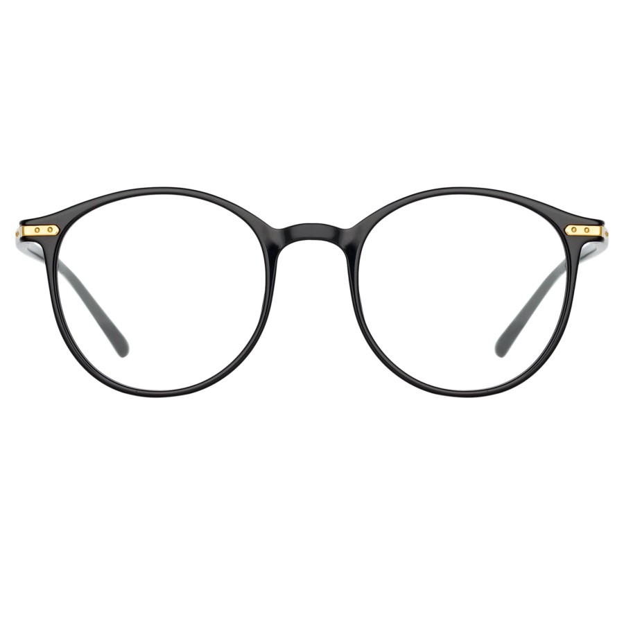 Opticals Linda Farrow | Forster Oval Optical Frame In Black