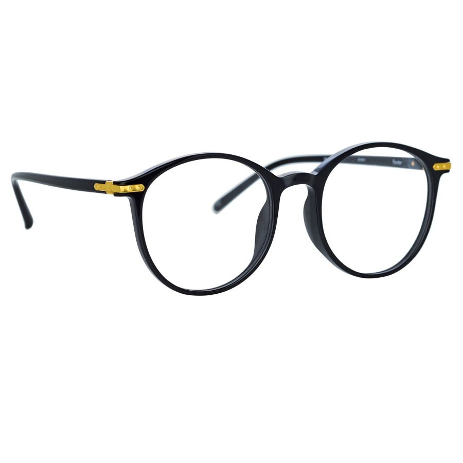 Opticals Linda Farrow | Forster Oval Optical Frame In Black