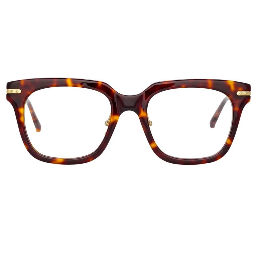 Opticals Linda Farrow | Empire Optical D-Frame In Tortoiseshell