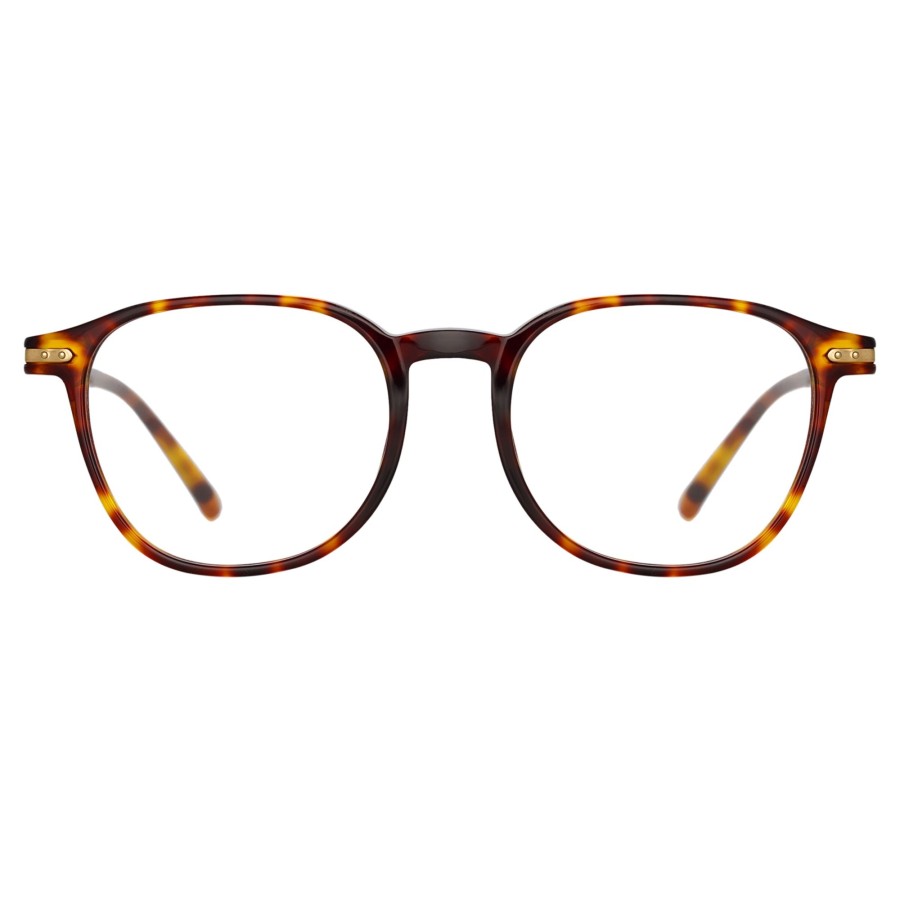 Opticals Linda Farrow | Arnold Angular Optical Frame In Tortoiseshell