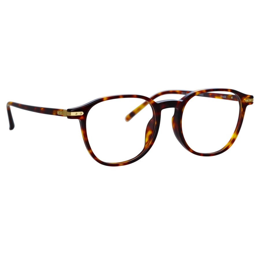 Opticals Linda Farrow | Arnold Angular Optical Frame In Tortoiseshell