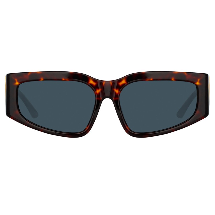 Sunglasses Linda Farrow | Senna Cat Eye Sunglasses In Tortoiseshell