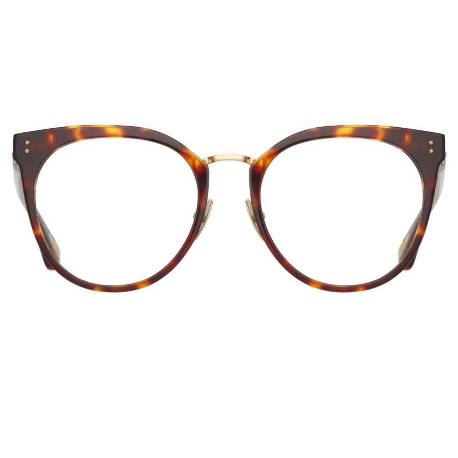 Opticals Linda Farrow | Carla Oval Optical Frame In Tortoiseshell